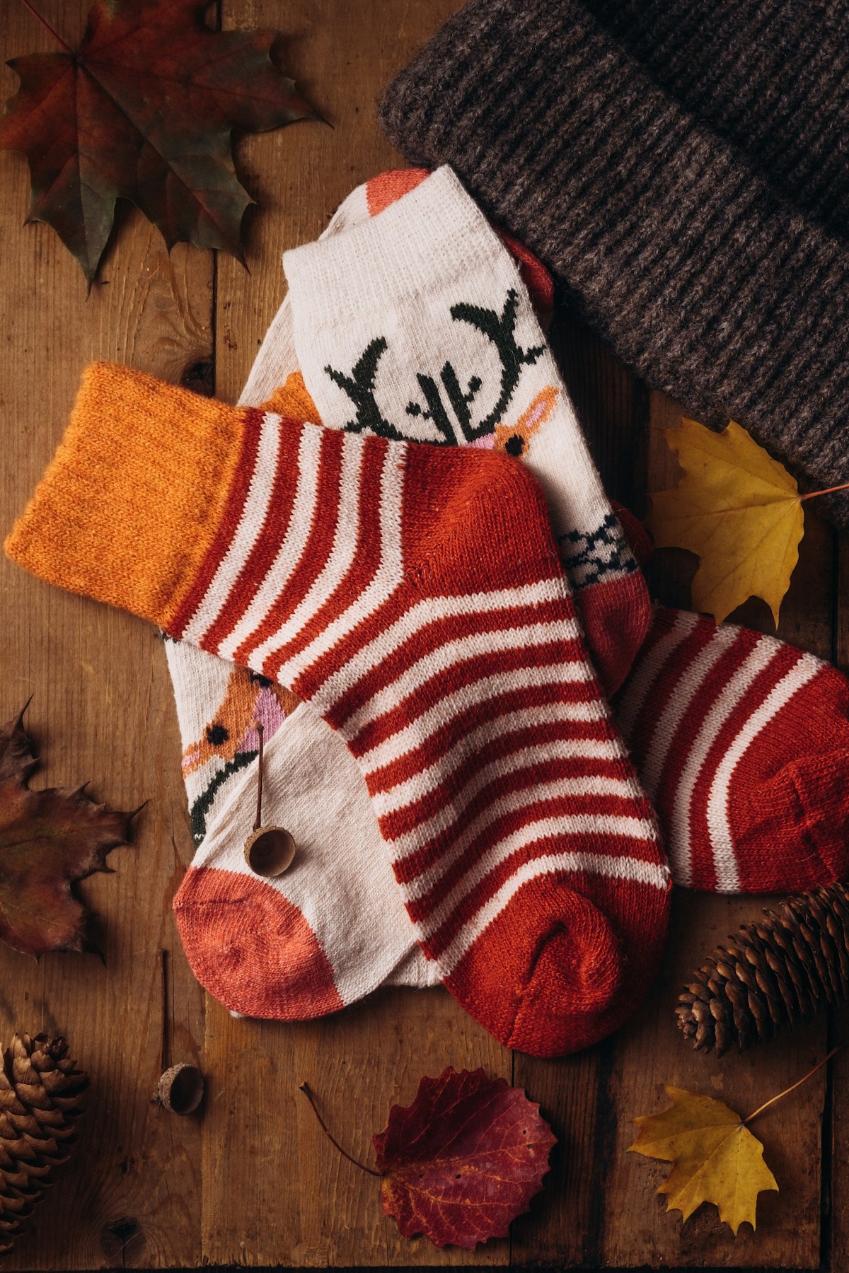 Cosy patterned socks