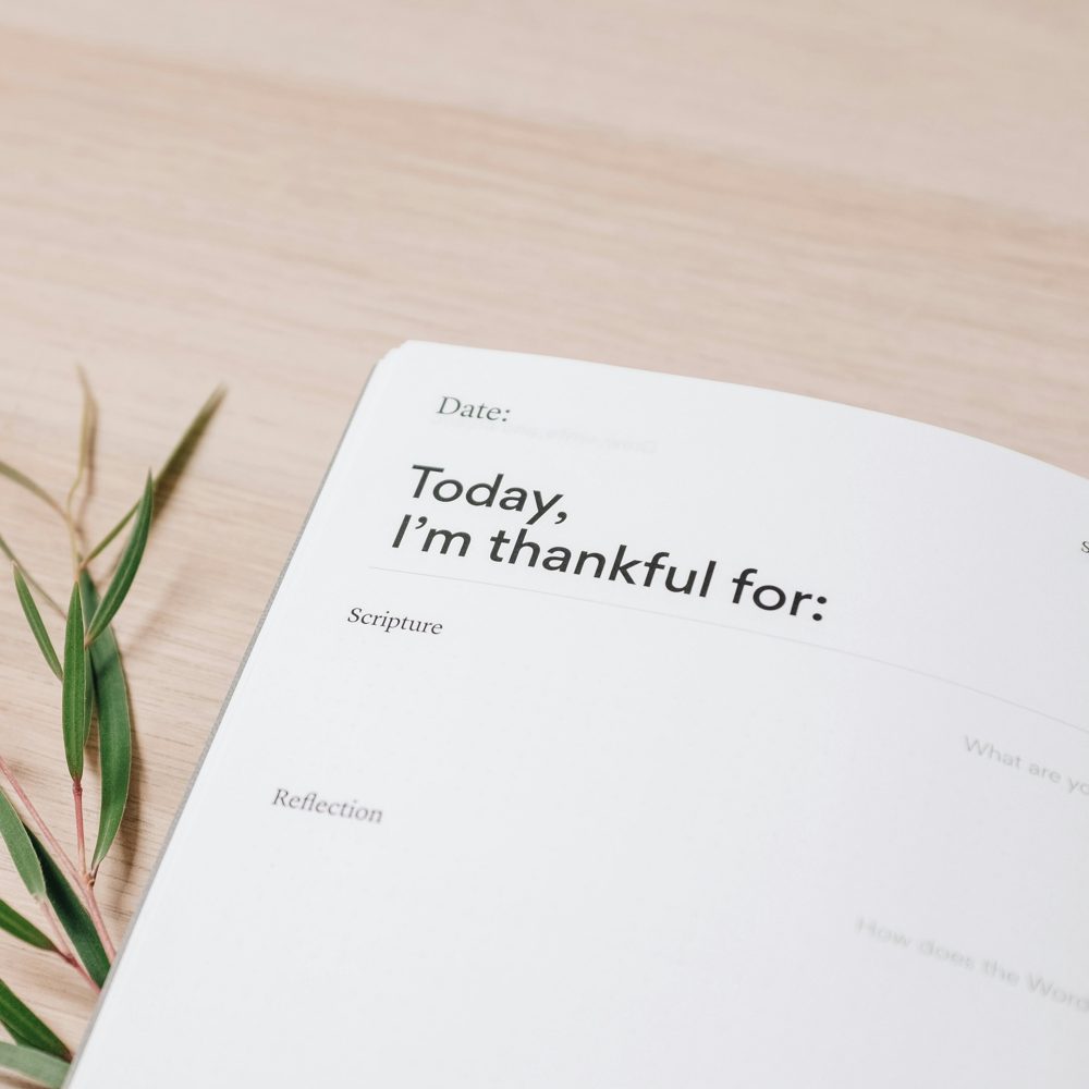 Gratitude journal