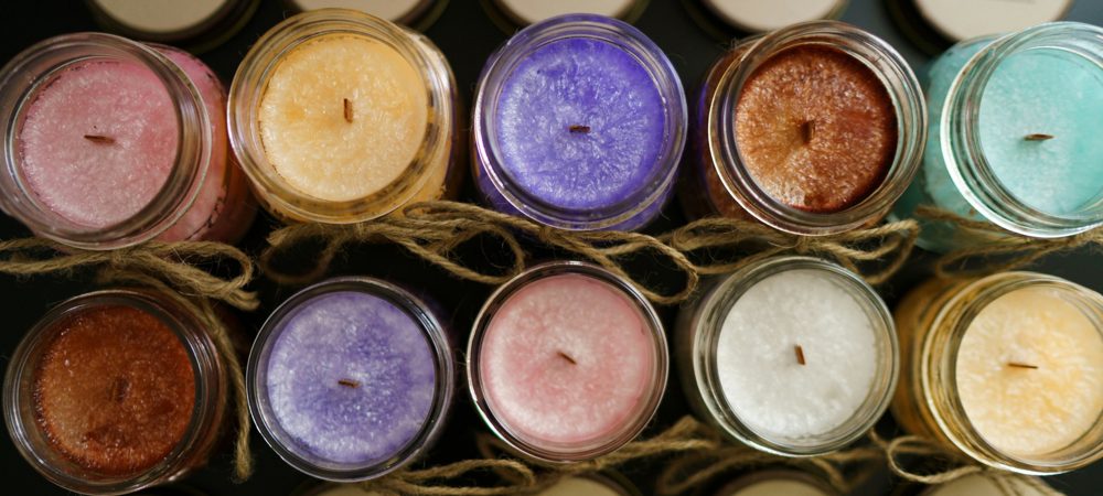 Scented candle gift sets