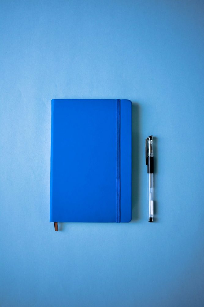 Dot grid notebook A5