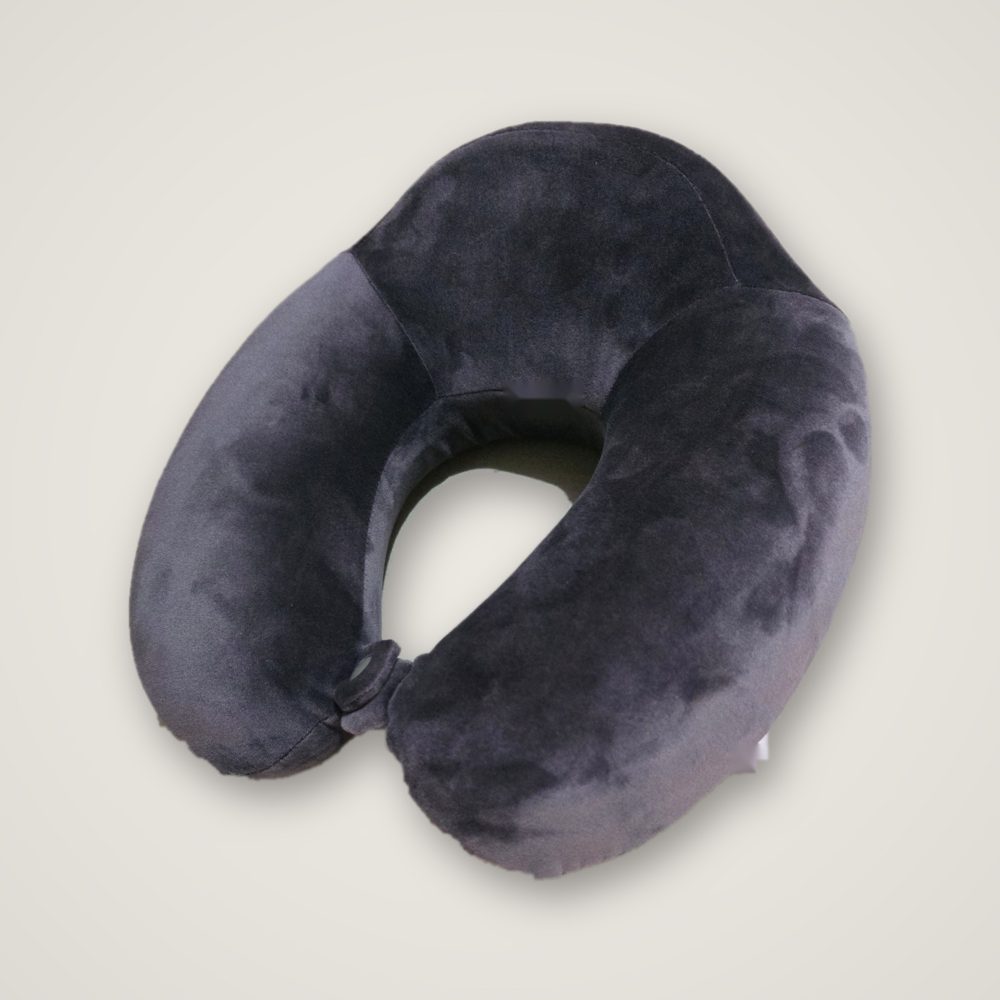 Memory foam neck pillow