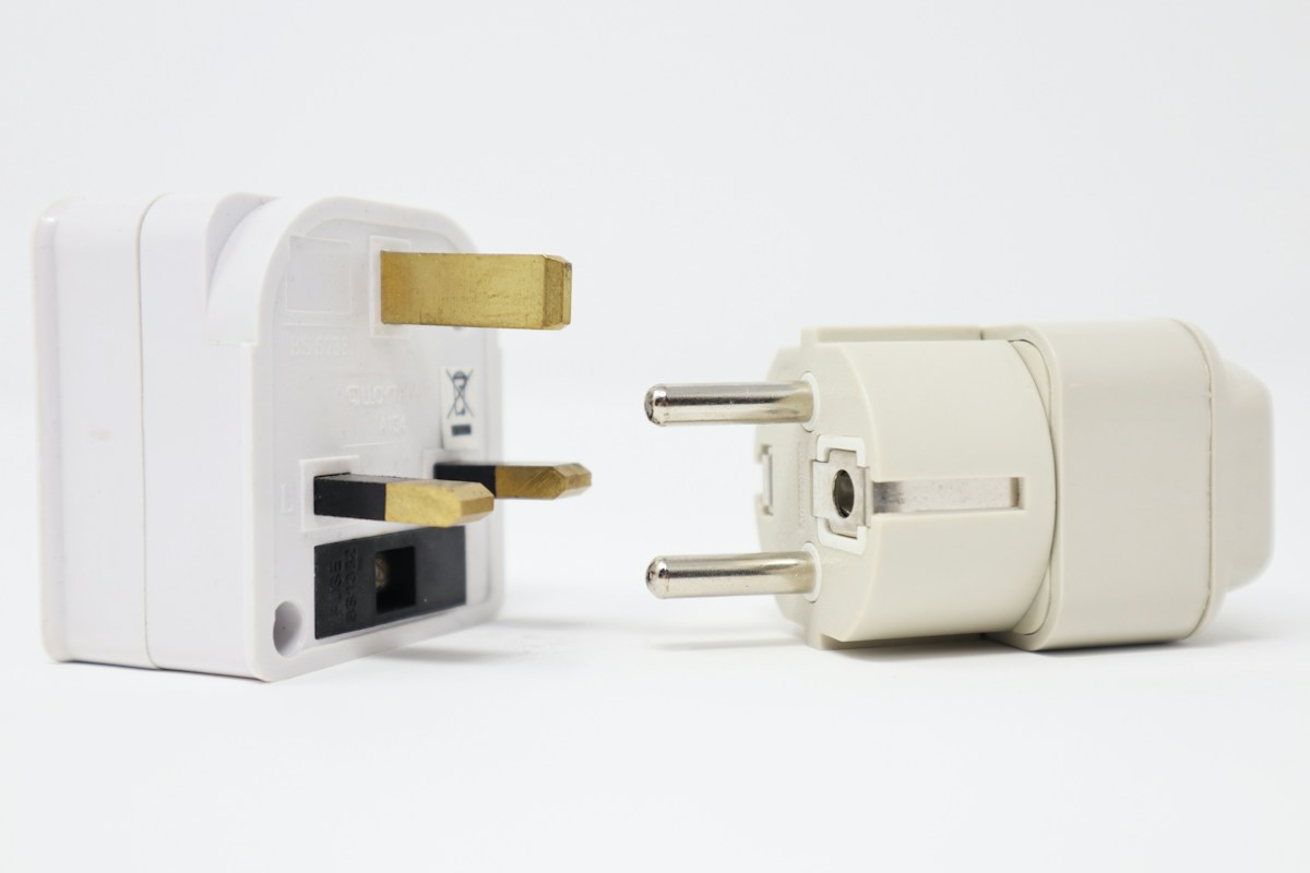 UK plug adapter